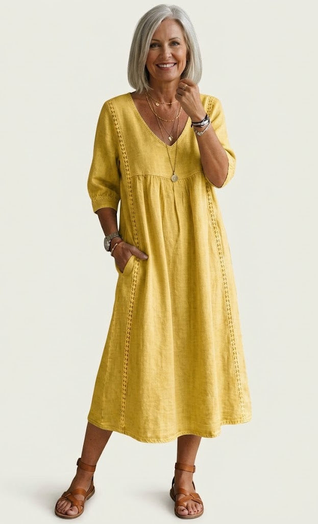 Amparo I Elegance A Line Maxi Dress