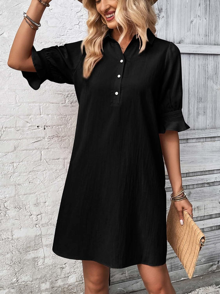 Eloisa | Elegant Ruffle Dress