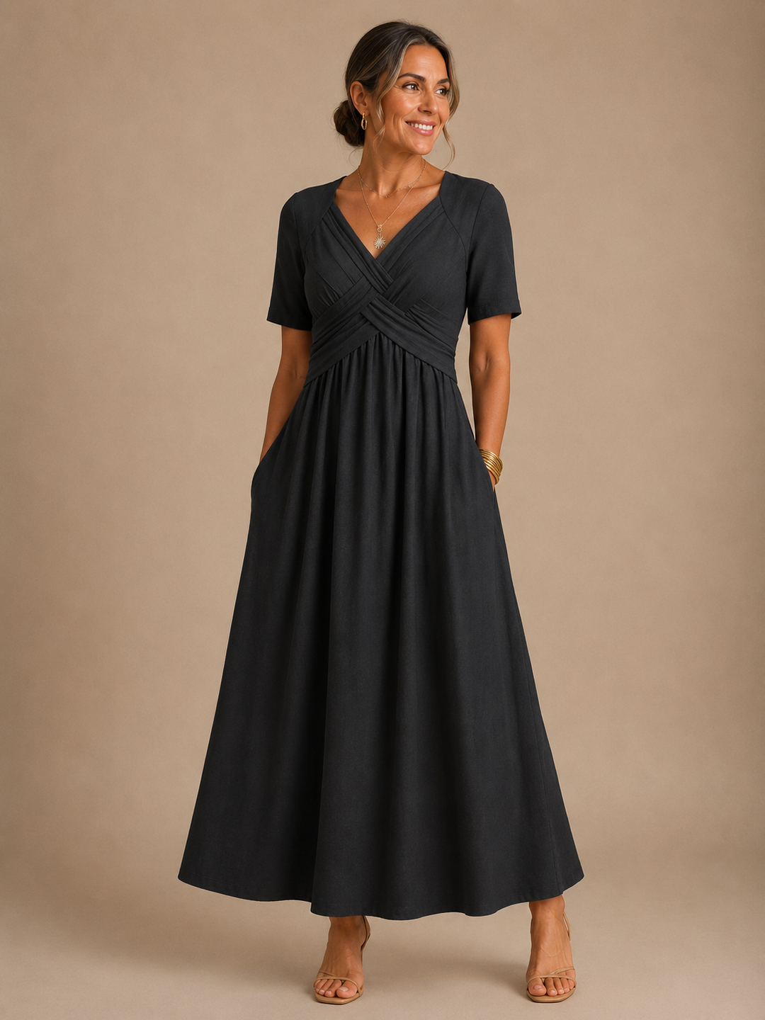 April™ | Elegant Midi Dress