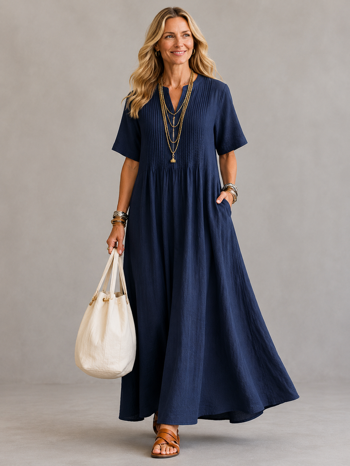 Alda™ | Pleated Dress