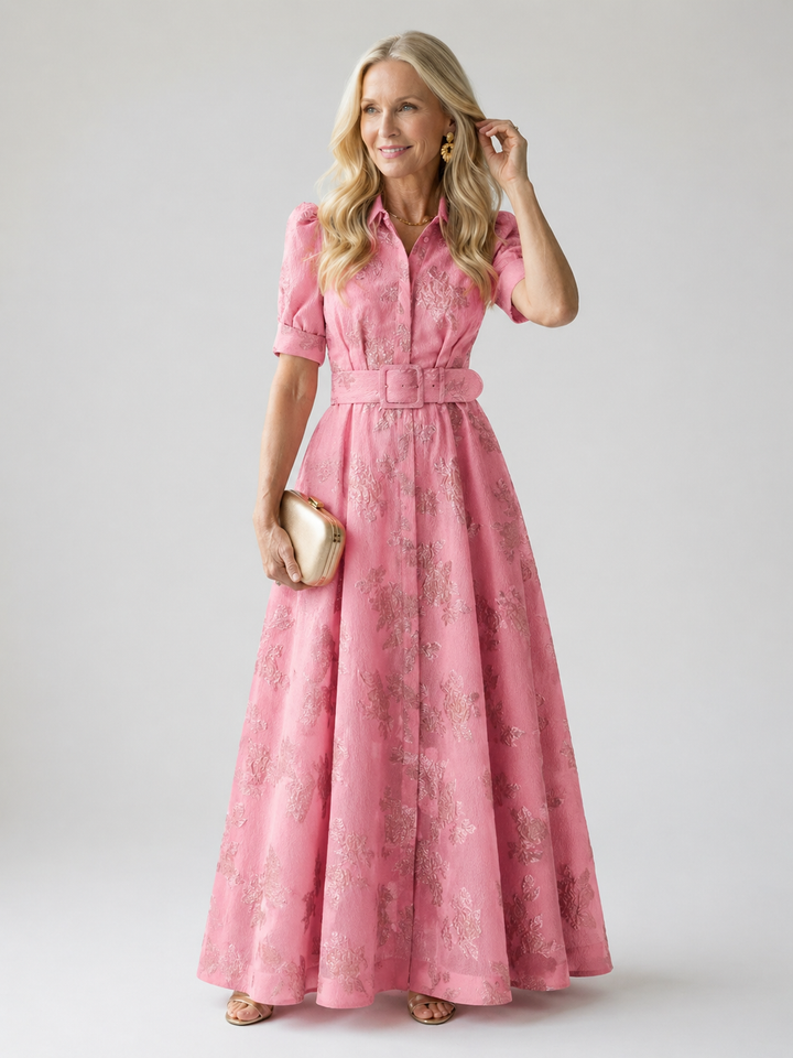 Harrow & Lane™ | Belted Floral Maxi Dress