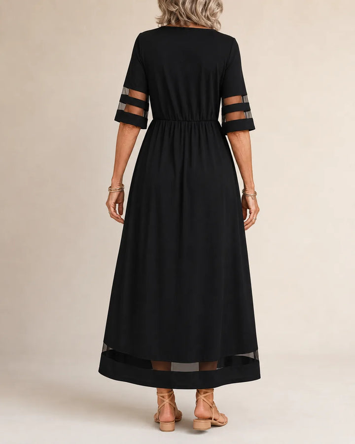 Regina™ – Flattering Tummy-Smoothing Midi Dress