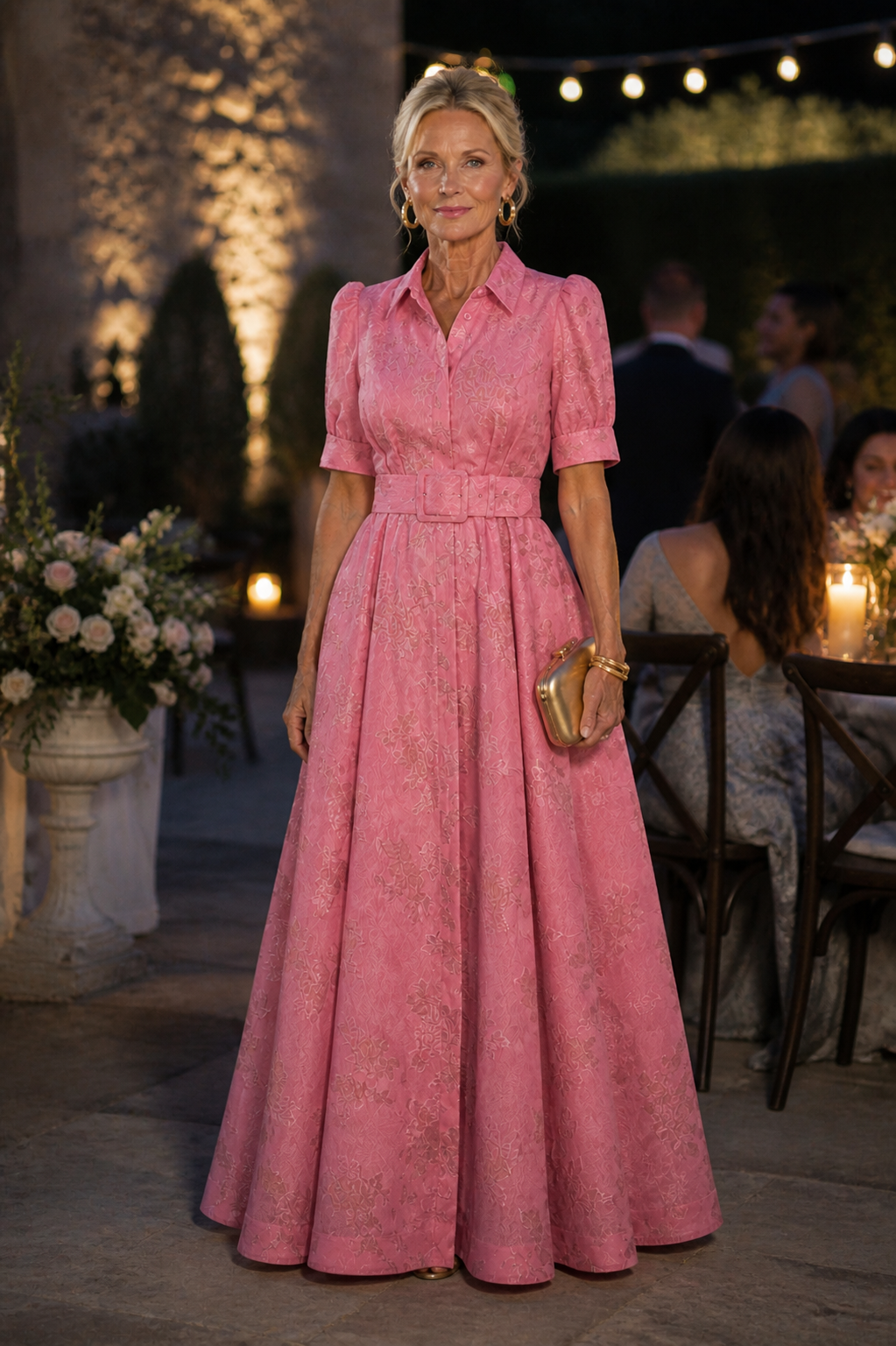 Harrow & Lane™ | Belted Floral Maxi Dress