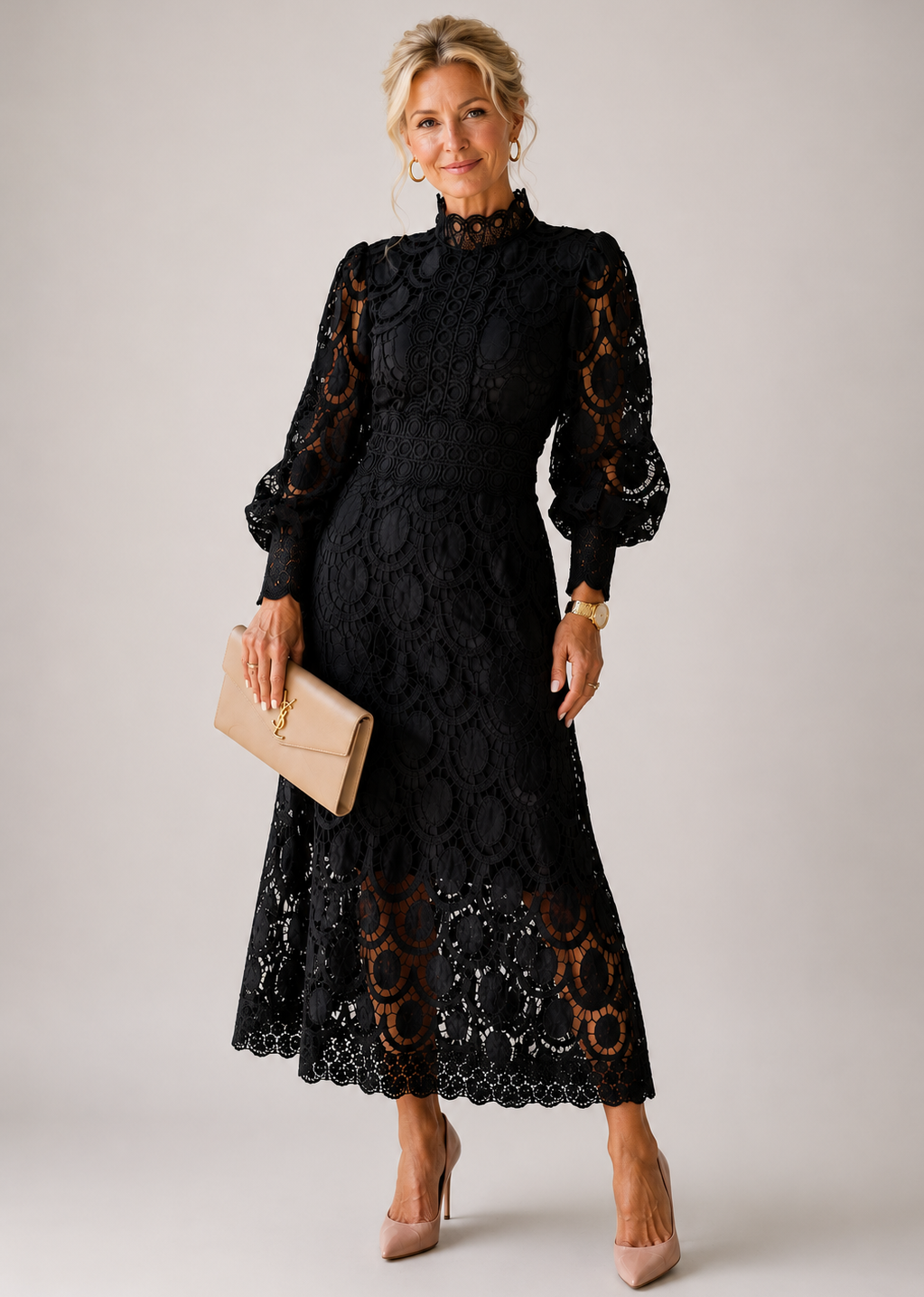 Harrow & Lane™ | Lace Midi Dress