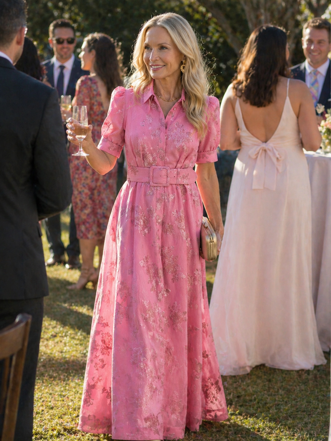 Harrow & Lane™ | Belted Floral Maxi Dress