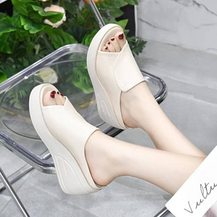 Pascaline™ – Orthopedic Slip-on Wedge Sandals