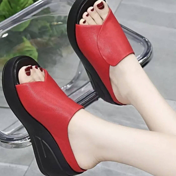 Pascaline™ – Orthopedic Slip-on Wedge Sandals