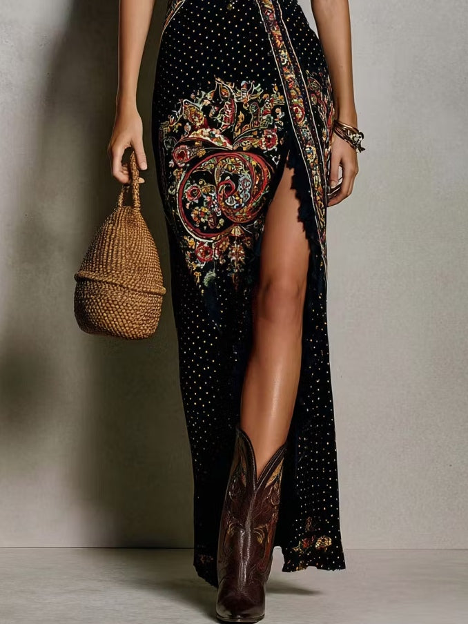 Willa | Bohemian Printed Dress