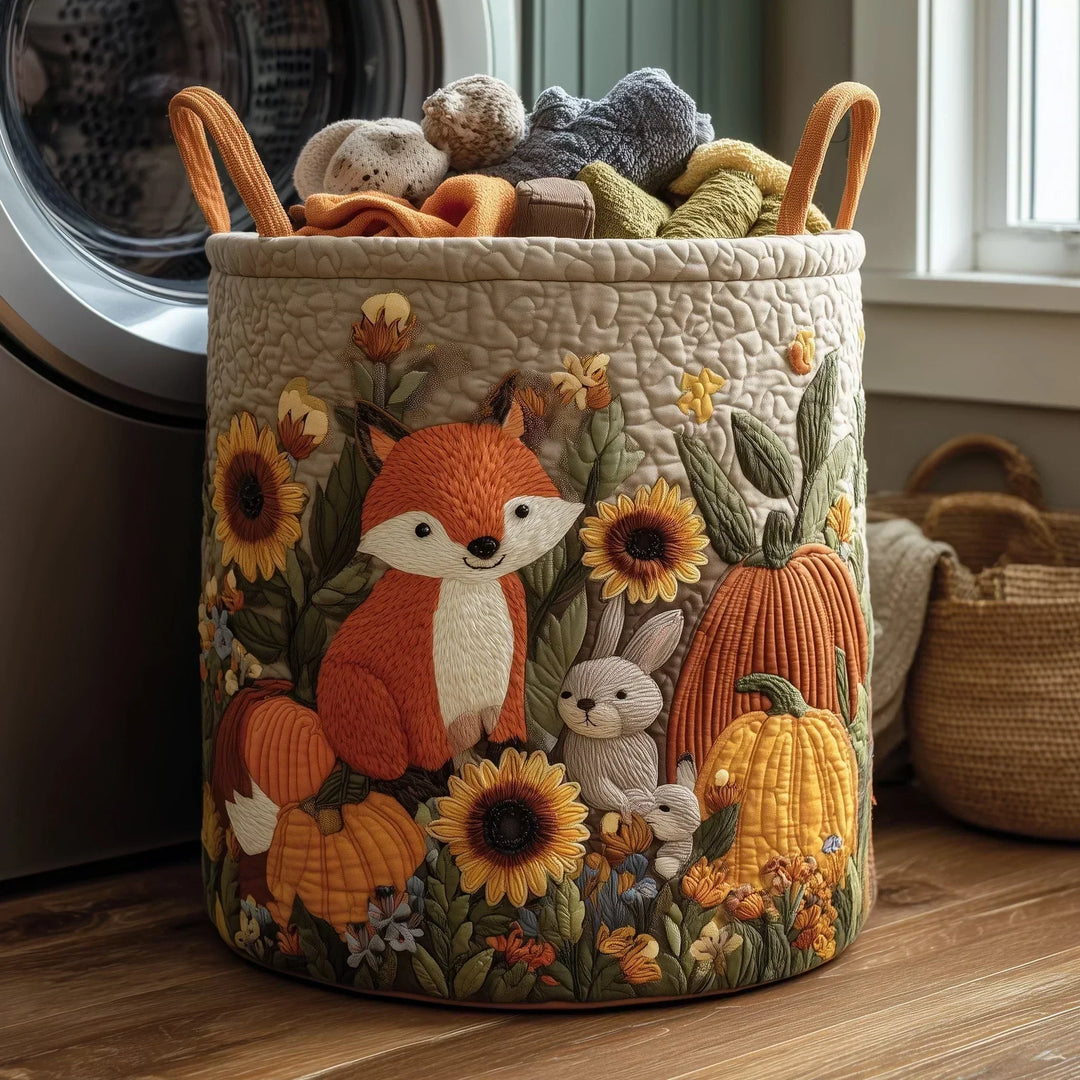 Flora | Hand-Quilted Storage Basket