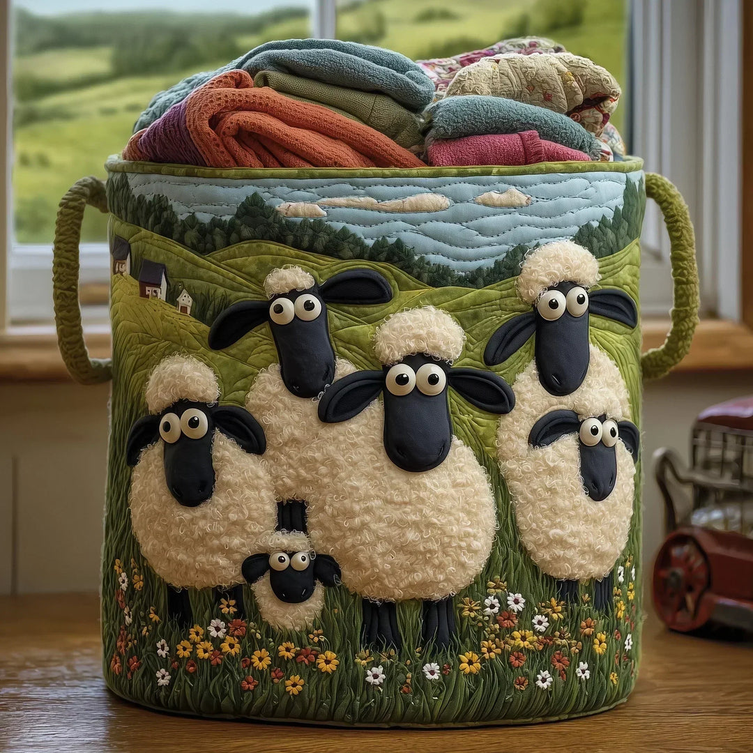 Rosemary | Hand Quilted Basket