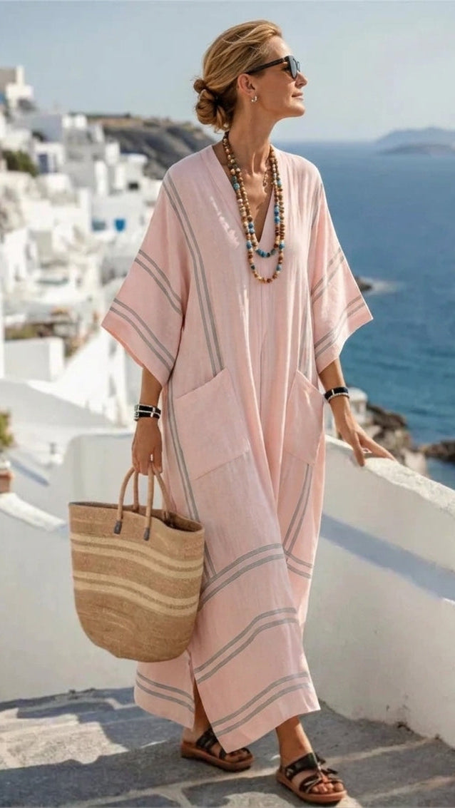 Catherine | Flowing Long Summer Caftan