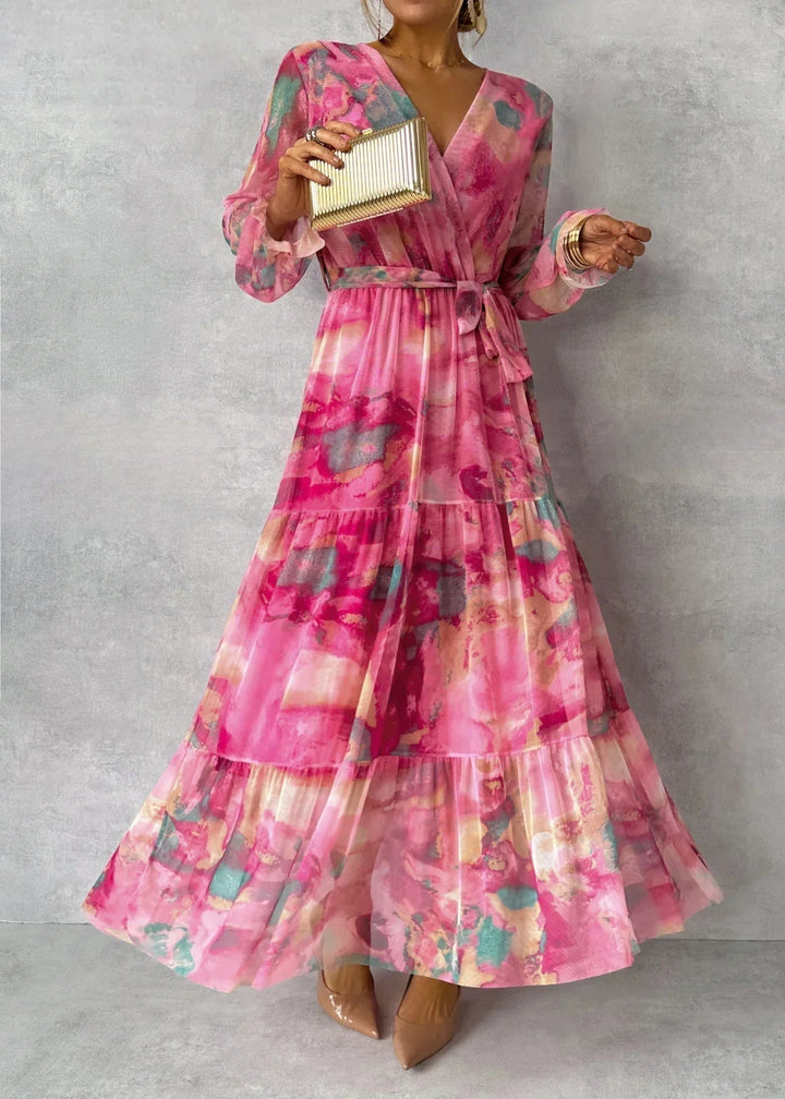 Harrow & Lane™ | Wrap Dress with Floral Print