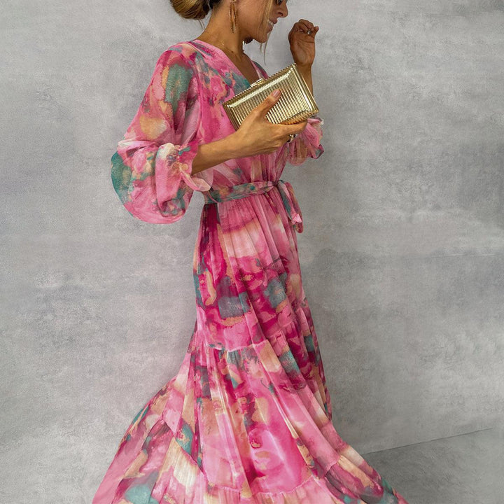 Harrow & Lane™ | Wrap Dress with Floral Print