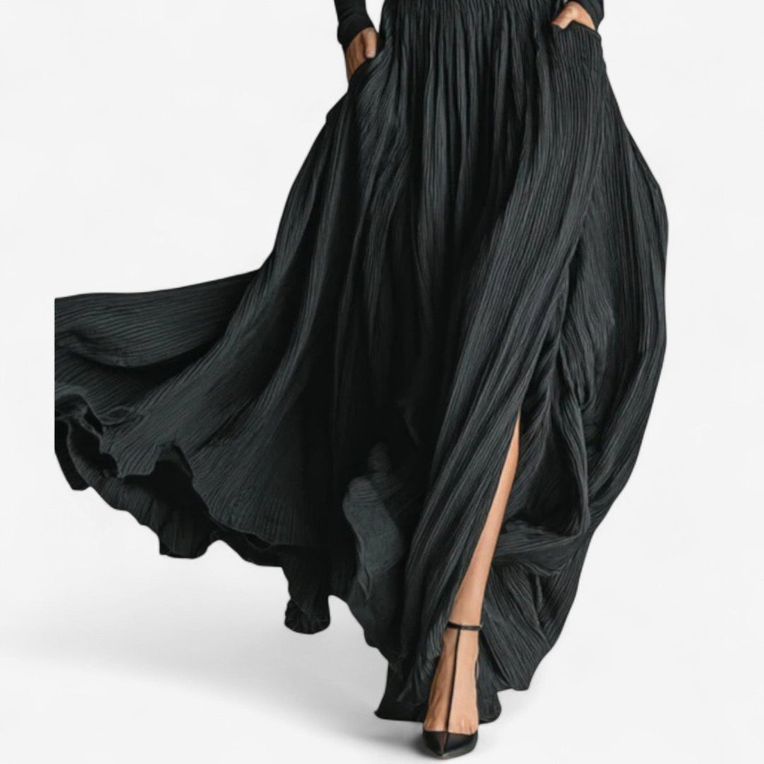 Alma - High-Waisted Maxi Dress