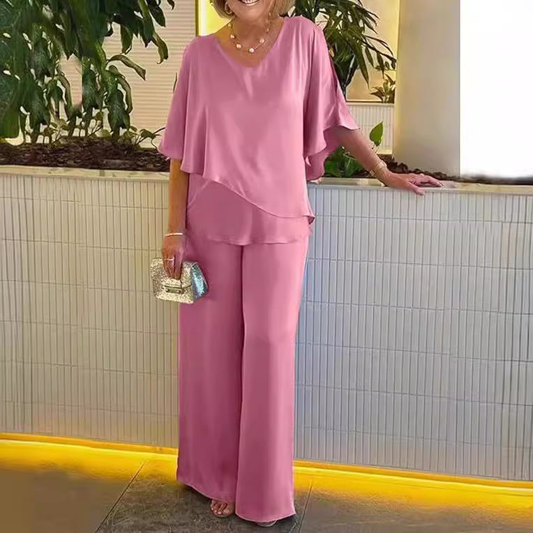 Graciela - Comfortable set with wide legs