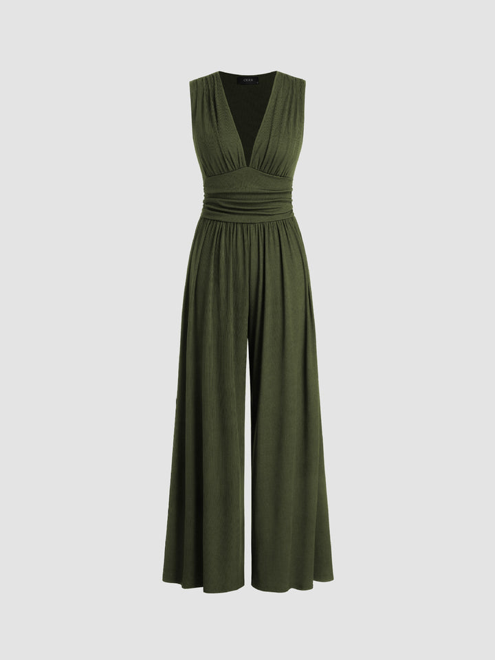 Rosabel – Elegant Sleeveless Jumpsuit with Wide Legs