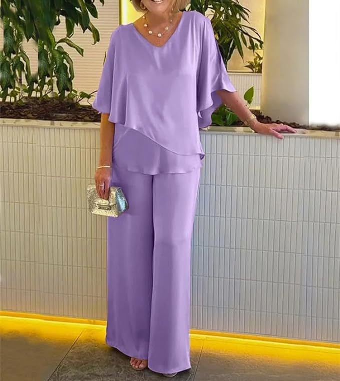 Graciela - Comfortable set with wide legs