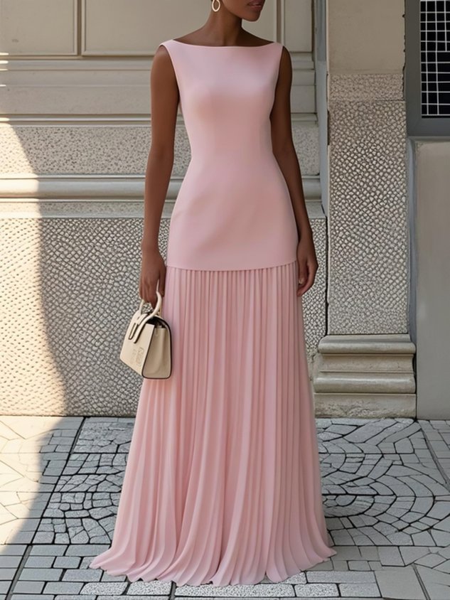 Beatrix™ Pleated Maxi Dress