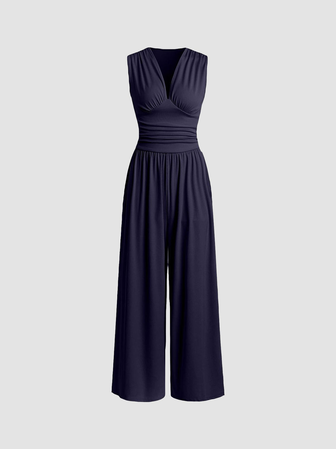 Rosabel – Elegant Sleeveless Jumpsuit with Wide Legs