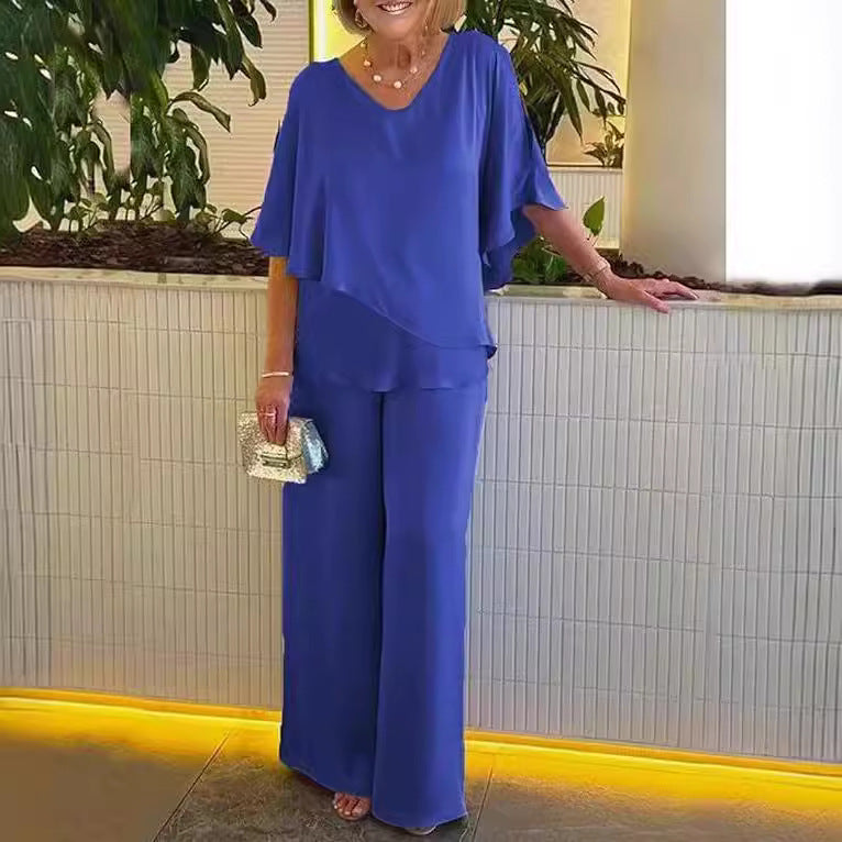 Graciela - Comfortable set with wide legs