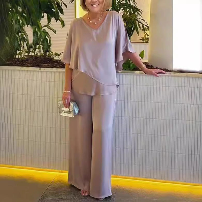 Graciela - Comfortable set with wide legs