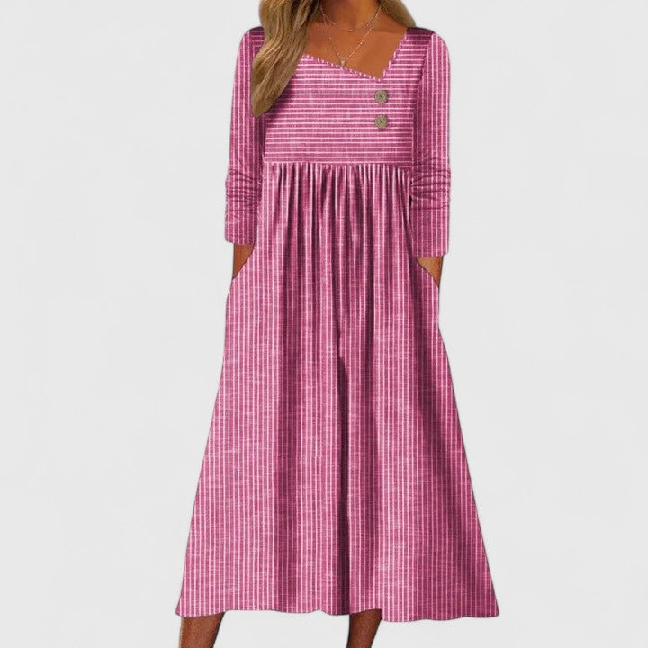 Janelle | Elegant Midi Dress