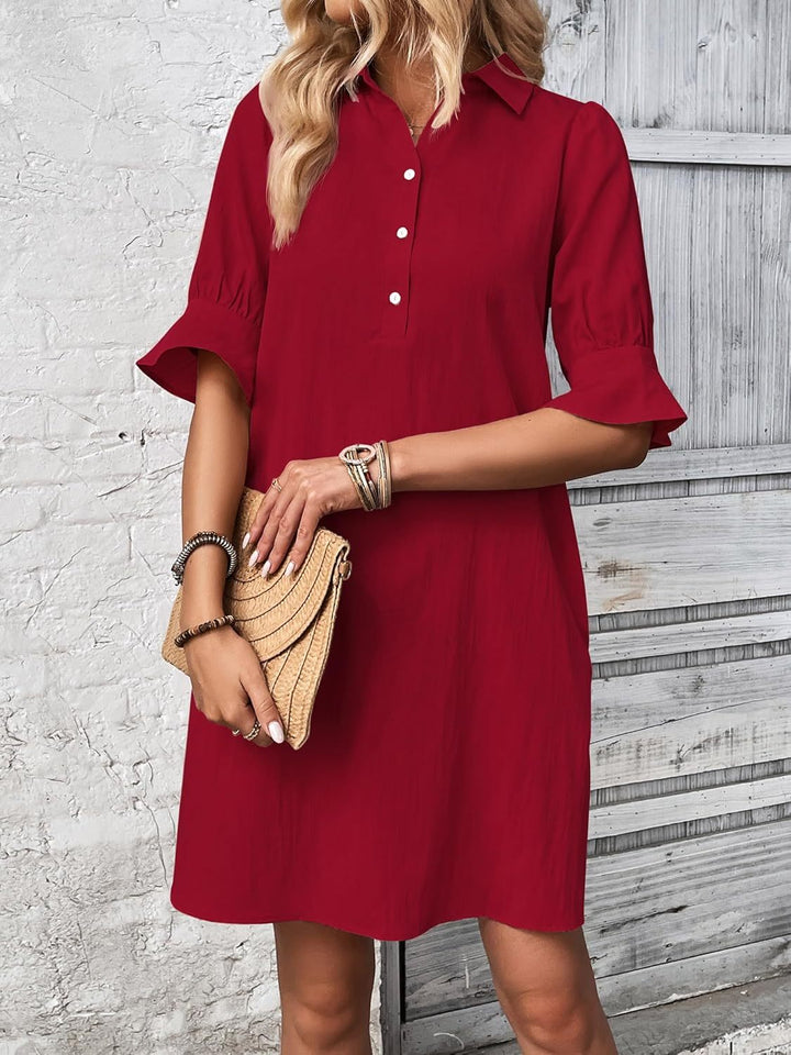 Eloisa | Elegant Ruffle Dress