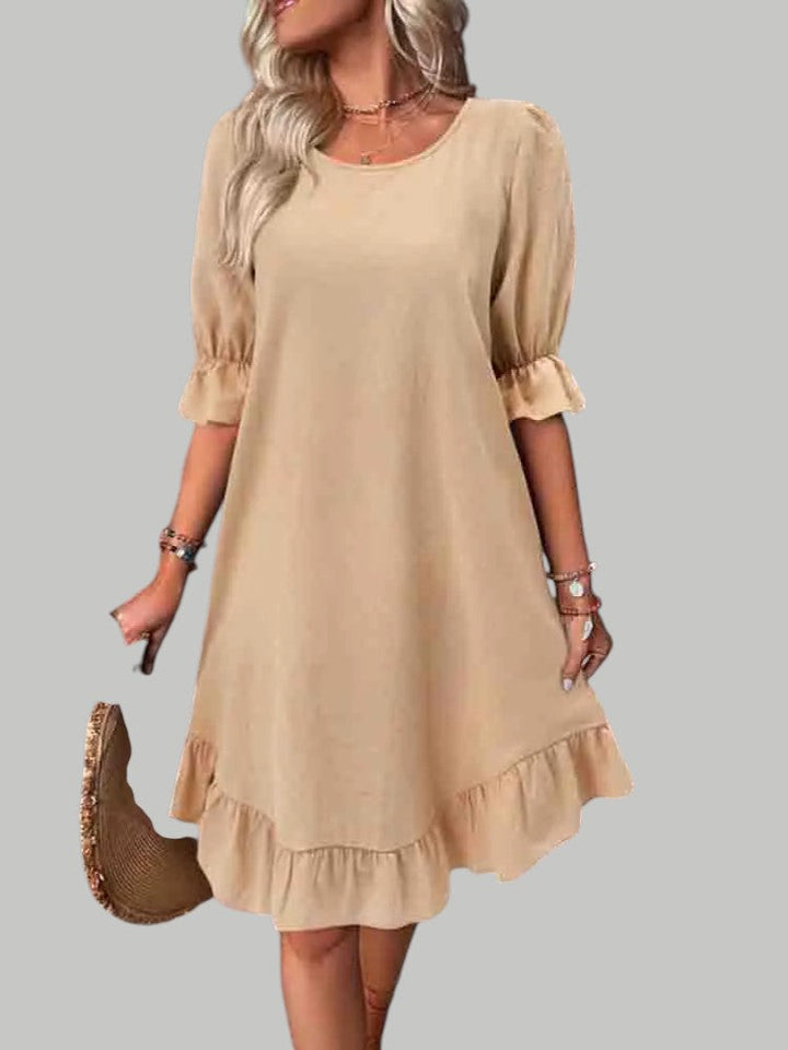 Jillian | Summer dress with ruffles