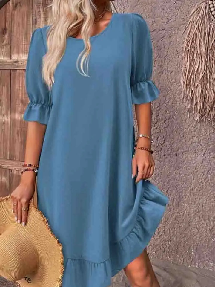 Jillian | Summer dress with ruffles