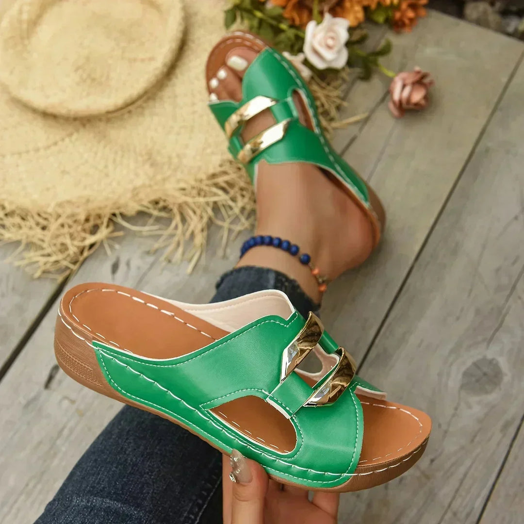 Leopoldine | Orthopedic Wedge Heel sandals™