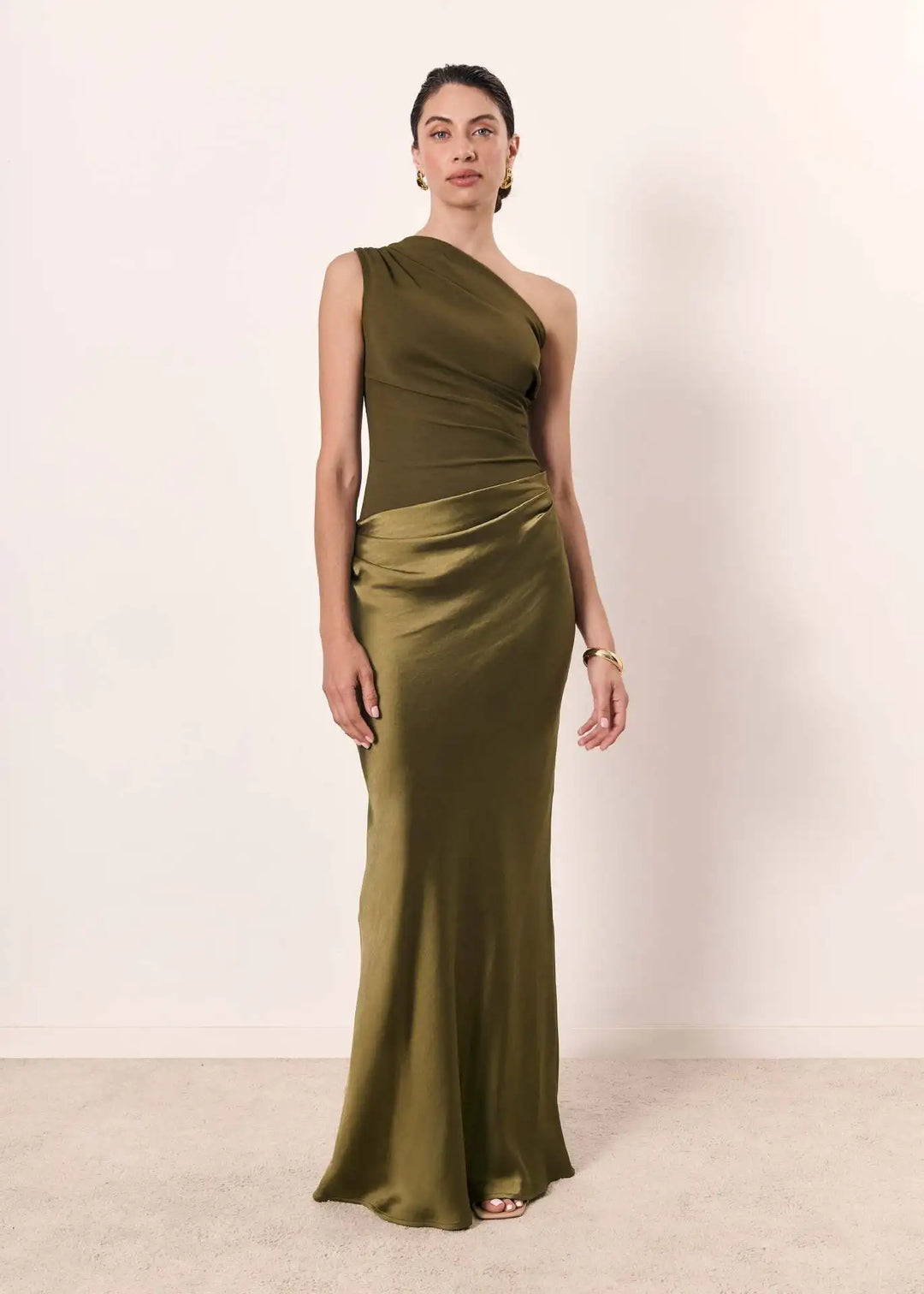 Harrow & Lane™ | Maxi Dress with a Guilt in Satin