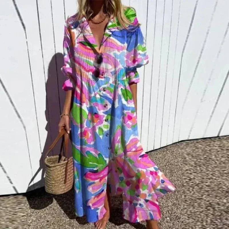 Fabia | Beachcomber Boho Dress
