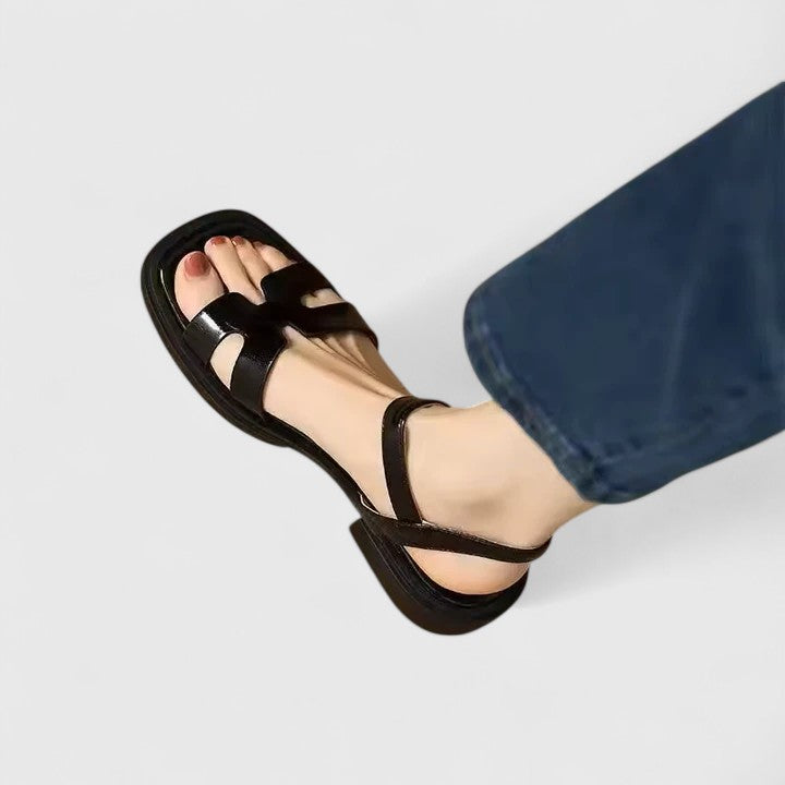 Lucienne | Sophisticated Flat Sandals