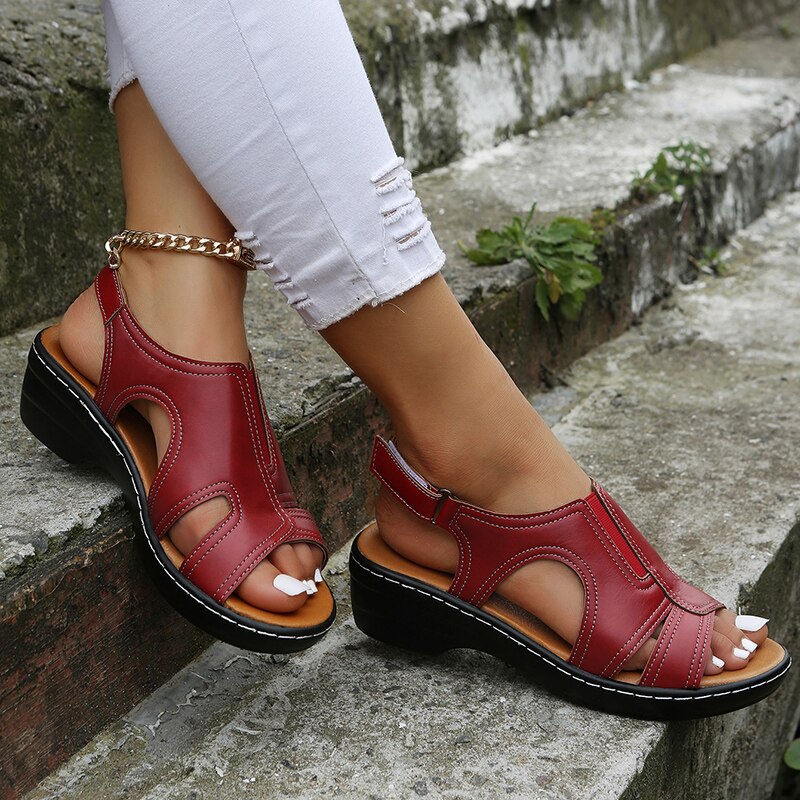Lucasta | Orthopedic Leather Sandals™