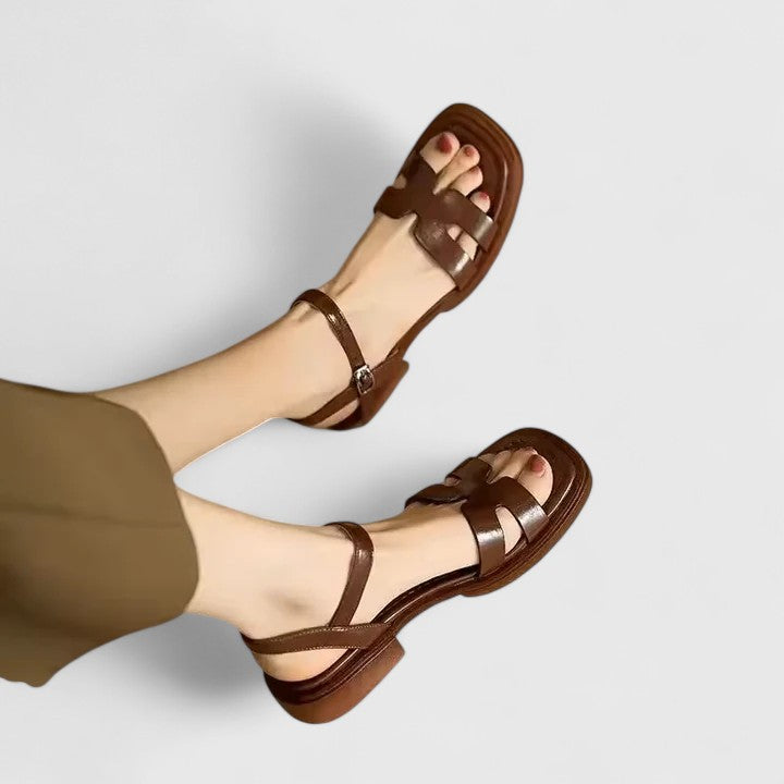 Lucienne | Sophisticated Flat Sandals
