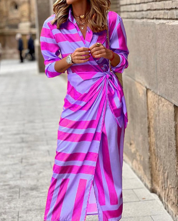 Harrow & Lane™ | Printed Wrap Dress