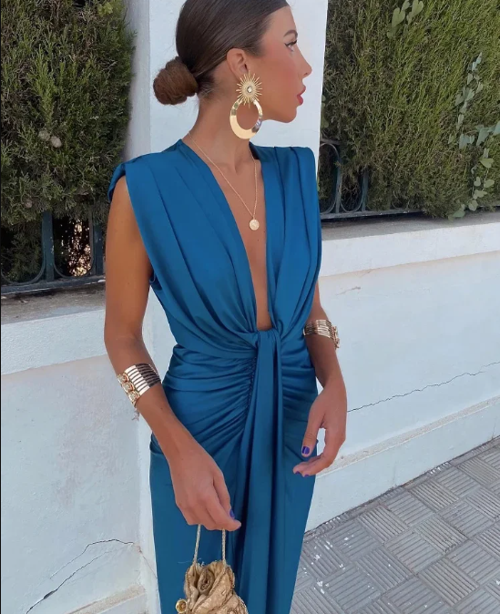Harrow & Lane™ | Elegant Pleated Dress