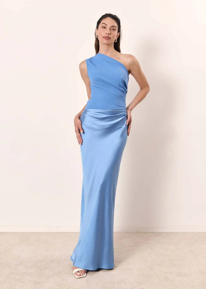 Harrow & Lane™ | Maxi Dress with a Guilt in Satin