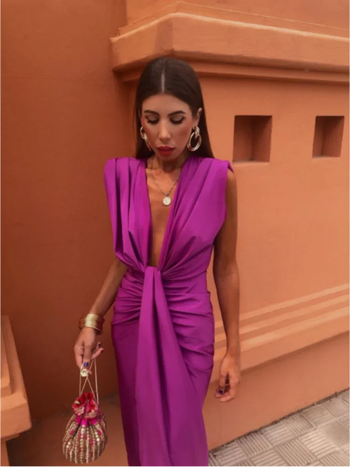 Harrow & Lane™ | Elegant Pleated Dress