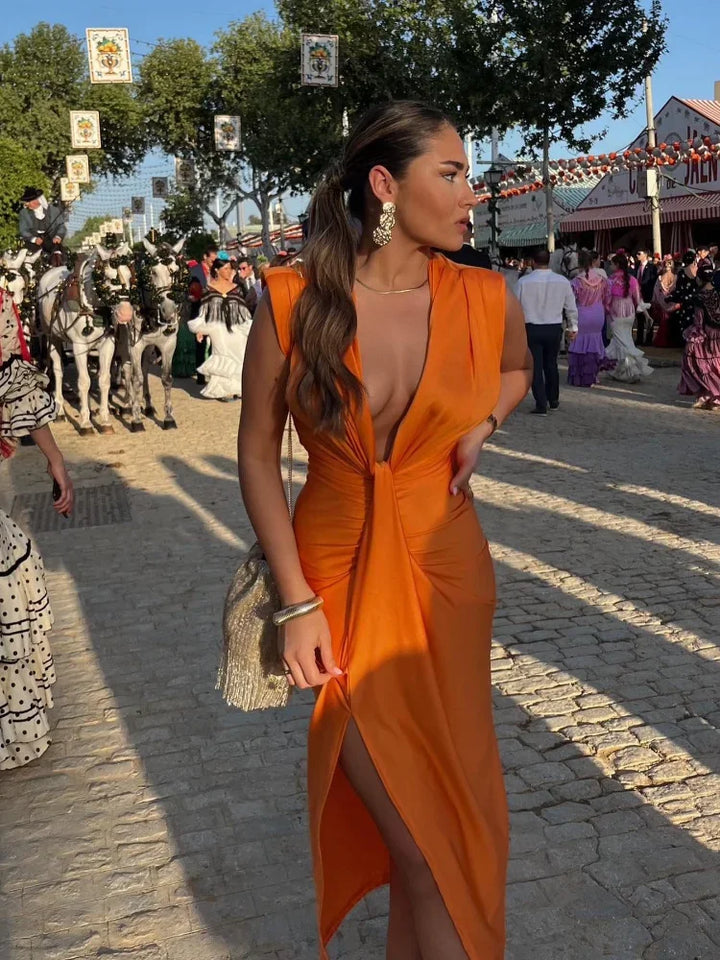 Harrow & Lane™ | Elegant Pleated Dress
