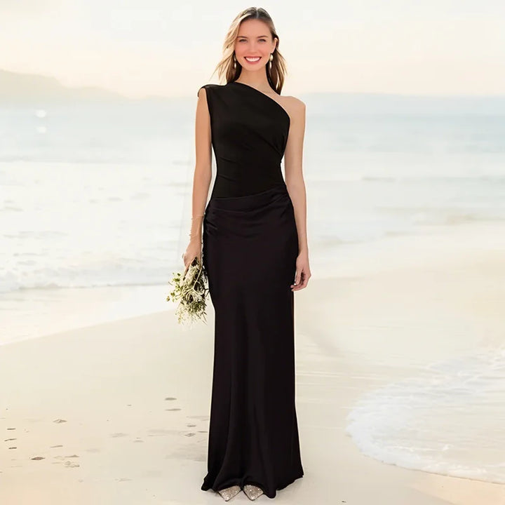 Harrow & Lane™ | Maxi Dress with a Guilt in Satin