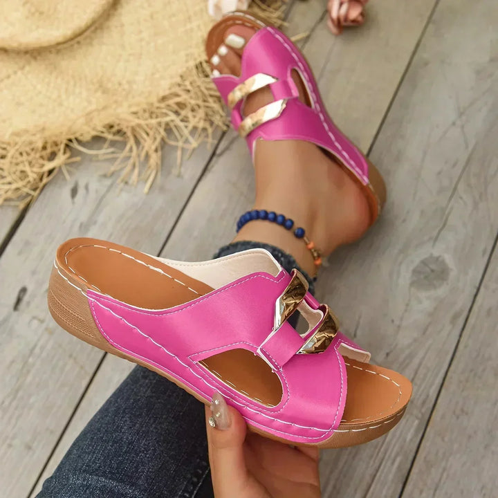 Leopoldine | Orthopedic Wedge Heel sandals™