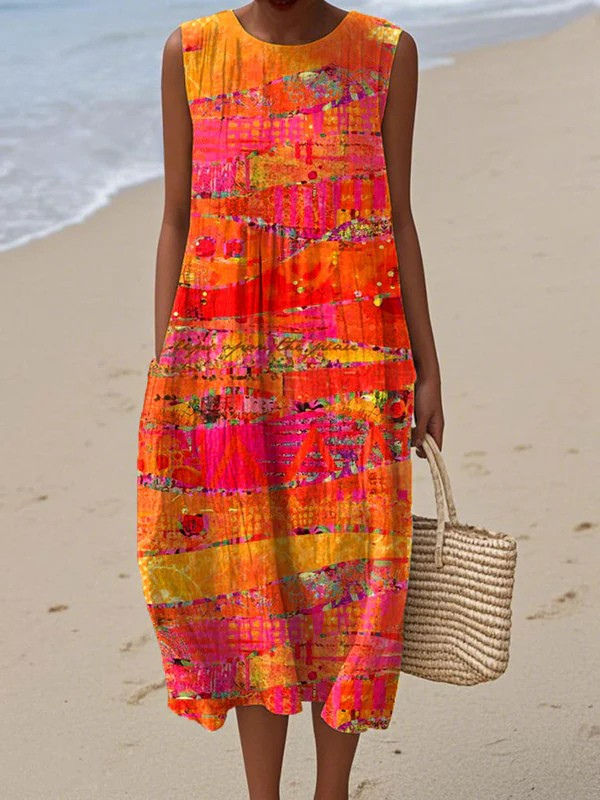 Calliope™ Sunset Midi Dress