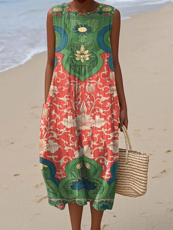 Jessamine™ Bohemian Midi Dress
