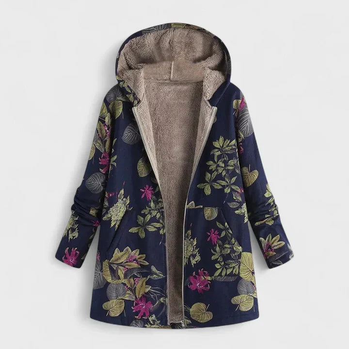 Sinead | The Cosy Vintage Parka - Dark Blue