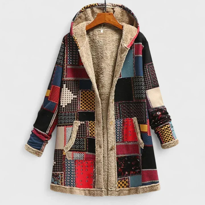 Lydia | The Cosy Vintage Parka - Red