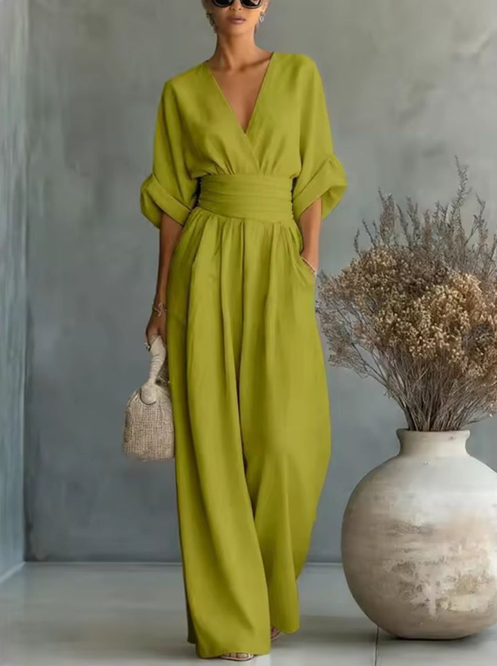 Martina - Jumpsuit to Feel Comfortable and Polished on Your Day.