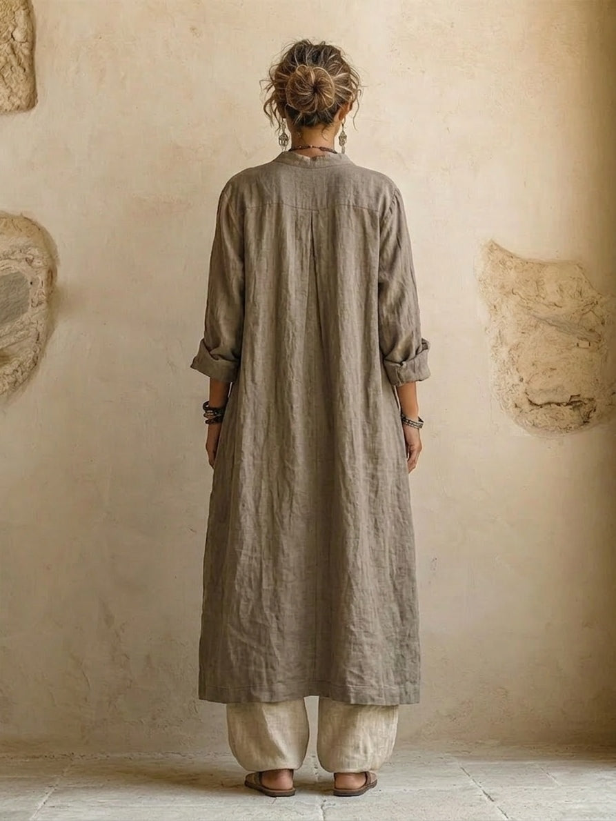Sigrid Linen-Blend Co-ord Set