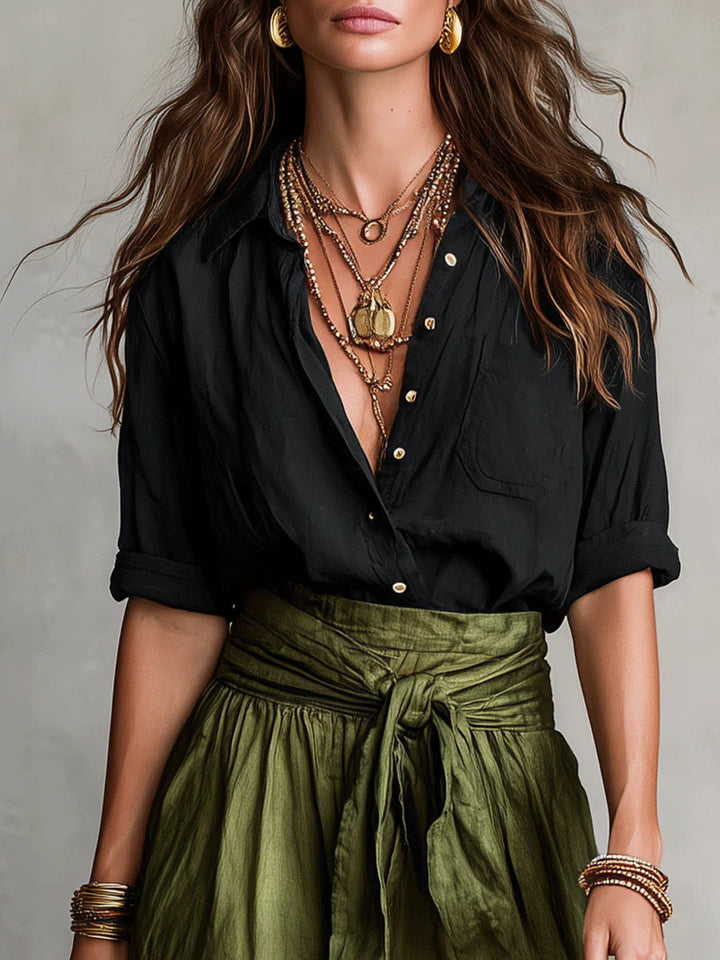 Verena | Tie-Waist Midi Set