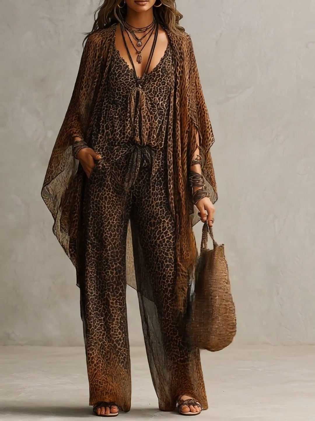 Vittoria Leopard Luxe Set